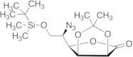 5-Azido-6-(tert-butyldimethylsilyl)-2,3-O-isopropylidene L-Gulono-1,4-lactone