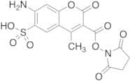 7-Amino-3-(((2,5-dioxopyrrolidin-1-yl)oxy)carbonyl)-4-methyl-2-oxo-2H-chromene-6-sulfonic Acid