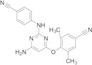 4-[[6-Amino-2-[(4-cyanophenyl)amino]-4-pyrimidinyl]oxy]-3,5-dimethylbenzonitrile