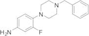 4-(4-Benzyl-1-piperazinyl)-3-fluorophenylamine