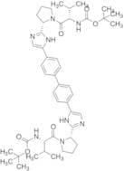 tert-Butyl (2S,2'S)-1,1'-((2S,2'S)-2,2'-(4,4'-(biphenyl-4,4'-diyl)bis(1H-imidazole-4,2-diyl))bis(p…