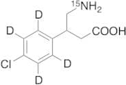 Baclofen-d4,15N