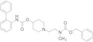 Biphenyl-2-ylcarbamic acid 1-[2-[(benzyloxycarbonyl)methylamino]ethyl]piperidin-4-yl Ester