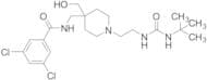 N-((1-(2-(3-(tert-Butyl)ureido)ethyl)-4-(hydroxymethyl)piperidin-4-yl)methyl)-3,5-dichlorobenzamide