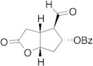 3β-Benzoyloxy-2β-carboxaldehyde-5α-hydroxy-1α-cyclopentaneacetic Acid γ-Lactone
