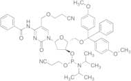 N-Benzoyl-5-((2-cyanoethoxy)methyl)-2’-deoxycytidine CEP
