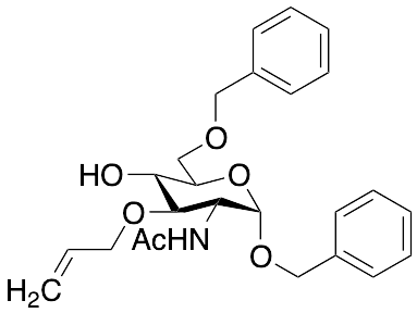 Benzyl 2-Acetamido-3-O-allyl-6-O-benzyl-2-deoxy-α-D-glucopyranoside