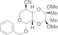 Benzyl 4-Cyano-4-deoxy-2,3-O-[(1S,2S)-1,2-dimethoxy-1,2-dimethyl-1,2-ethanediyl]-β-D-arabinopyrano…