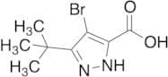 4-Bromo-3-tert-butyl-1H-pyrazole-5-carboxylic Acid