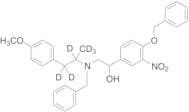 rac-N-Benzyl-N-[2-hydroxyl-2-(4-benzyloxy-3-nitrophenyl)-ethyl]-3-(4-methoxyphenyl)-2-propylamine-…