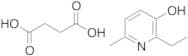 Butanedioic acid 2-ethyl-6-methyl-3-pyridinol (1:1)
