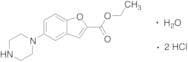 5-(1-Piperazinyl)-2-Benzofurancarboxylic Acid Ethyl Ester Diydrochloride Hydrate