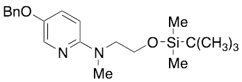 3-Benzyloxy[6-[2-(tert-Butyldimethylsilyloxy)ethyl]methylamino]pyridine