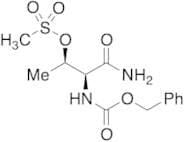 N-Benzyloxycarbonyl L-Threonine Amide O-Methanesulfonate