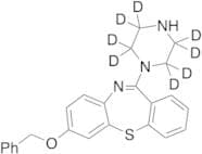 7-Benzyloxy-N-des[[2-(2-hydroxy)ethoxy]ethyl] Quetiapine-d8
