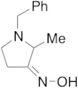1-Benzyl-3-hydroxyimino-2-methylpyrrolidine