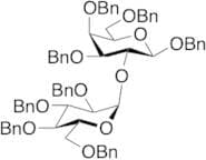 Benzyl 2-O-(2,3,4,6-tetra-O-benzyl-α-D-glucopyranosyl)- 3,4,6-tri-O-benzyl-β-D-galactopyranoside