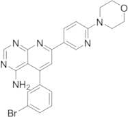 5-(3-Bromophenyl)-7-[6-(4-morpholinyl)-3-pyridinyl]pyrido[2,3-d]pyrimidin-4-amine