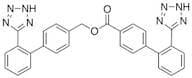 [1,1'-Biphenyl]-2’-tetrazolo-4-carboxylic acid, [1,1'-biphenyl]-2’-tetrazolo-4-ylmethyl ester (Los…