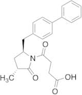 4-((3R,5S)-5-([1,1'-Biphenyl]-4-ylmethyl)-3-methyl-2-oxopyrrolidin-1-yl)-4-oxobutanoic Acid