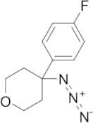4-Azido-4-(4-fluorophenyl)oxane