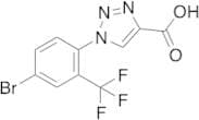 1-[4-Bromo-2-(trifluoromethyl)phenyl]-1H-1,2,3-triazole-4-carboxylic Acid