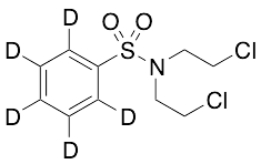 N,N-Bis(2-chloroethyl)benzenesulfonamide-d5