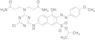 7-​[[4-​[Bis(3-​amino-​3-​oxopropyl)​amino]​-​6-​chloro-​1,​3,​5-​triazin-​2-​yl]​amino]​-​4-​hydr…