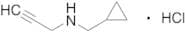 (Cyclopropylmethyl)(prop-2-yn-1-yl)amine Hydrochloride
