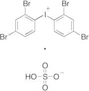 Bis(2,4-dibromophenyl)-iodonium Sulfate (1:1)