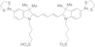 Bis(dithiarsolanyl)-bis(sulfobutyl) Cyanine 5