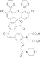2,2'-((4-(4',5'-Bis(1,3,2-dithiarsolan-2-yl)-3',6'-dihydroxy-3-oxo-3H-spiro[isobenzofuran-1,9'-xan…