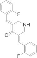 3,5-Bis[(2-fluorophenyl)methylene]-4-piperidinone