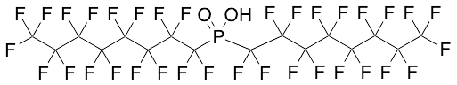 Bis(heptadecafluorooctyl)phosphinic Acid