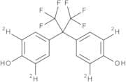 2,2-Bis-(4-hydroxyphenyl)hexafluoropropane-d4