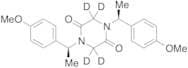 1,4-Bis[(1S)-1-(4-methoxyphenyl)ethyl]-2,5-piperazinedione-d4