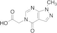2-(1-methyl-4-oxo-1,4-dihydro-5H-pyrazolo[3,4-d]pyrimidin-5-yl)acetic acid