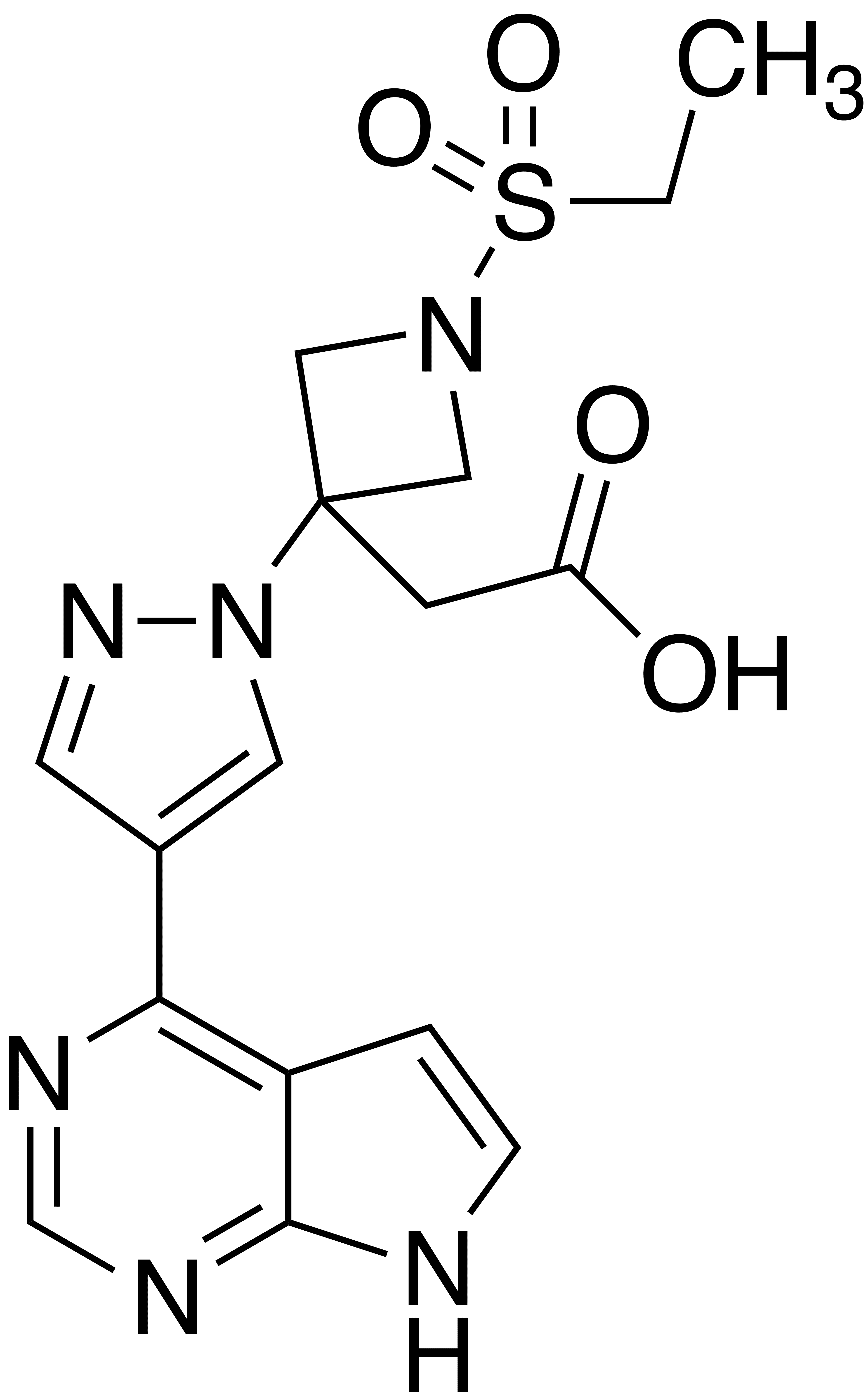 2-(3-(4-(7H-Pyrrolo[2,3-d]pyrimidin-4-yl)-1H-pyrazol-1-yl)-1-(ethylsulfonyl)azetidin-3-yl)acetic A…