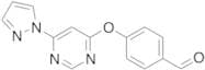 4-{[6-(1H-Pyrazol-1-yl)-4-pyrimidinyl]oxy}benzaldehyde