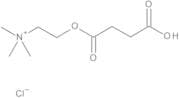 {2-[(3-Carboxypropanoyl)oxy]ethyl}trimethylazanium Chloride