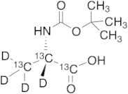 [13C3D4]-N-Boc-L-Alanine
