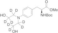 N-Boc-4-[bis(2-hydroxyethyl-d4)amino]-L-phenylalanine Methyl Ester