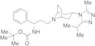 N-Boc-(1S)-3-[3-(3-isopropyl-5-methyl-4H-1,2,4-triazol-4-yl)-exo-8-azabicyclo[3.2.1]oct-8-yl]-1-ph…