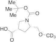 (3S,5S)-1-Boc-5-(methoxymethyl)pyrrolidine-3-carboxylic Acid-d3