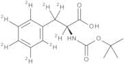 L-Phenyl-d5-alanine-2,3,3-d3-N-t-BOC