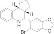 (3aS,4R,9bR)-4-(6-Bromo-1,3-benzodioxol-5-yl)-3a,4,5,9b-tetrahydro-3H-cyclopenta[c]quinoline