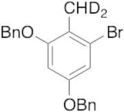 1-Bromo-2-methyl-3,5-bis(phenylmethoxy)benzene-d2
