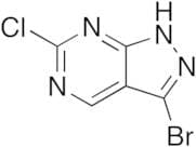 3-Bromo-6-chloro-1H-pyrazolo[3,4-d]pyrimidine