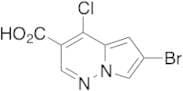 6-​Bromo-​4-​chloro-pyrrolo[1,​2-​b]​pyridazine-​3-​carboxylic Acid
