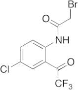 2-Bromo-N-[4-chloro-2-(trifluoroacetyl)phenyl]acetamide